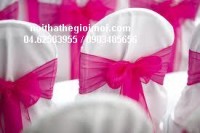 May áo ghế - váy ghế nhà hàng