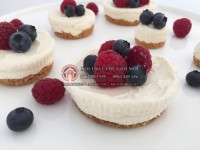 Tự làm bánh phô mai không cần lò nướng