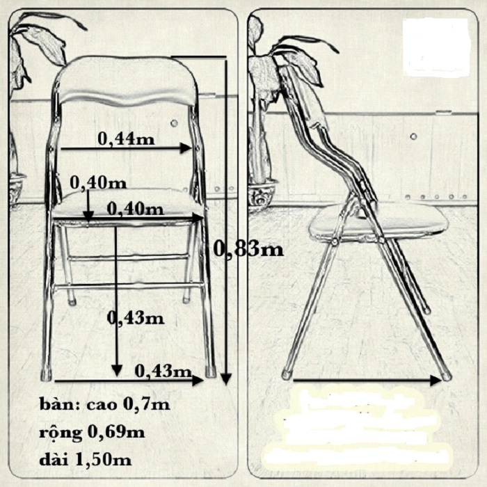 Cách may áo bọc ghế
