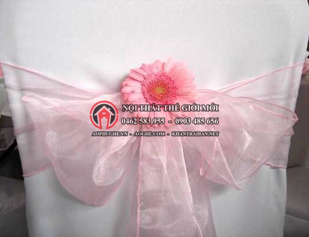 nơ áo phủ ghế